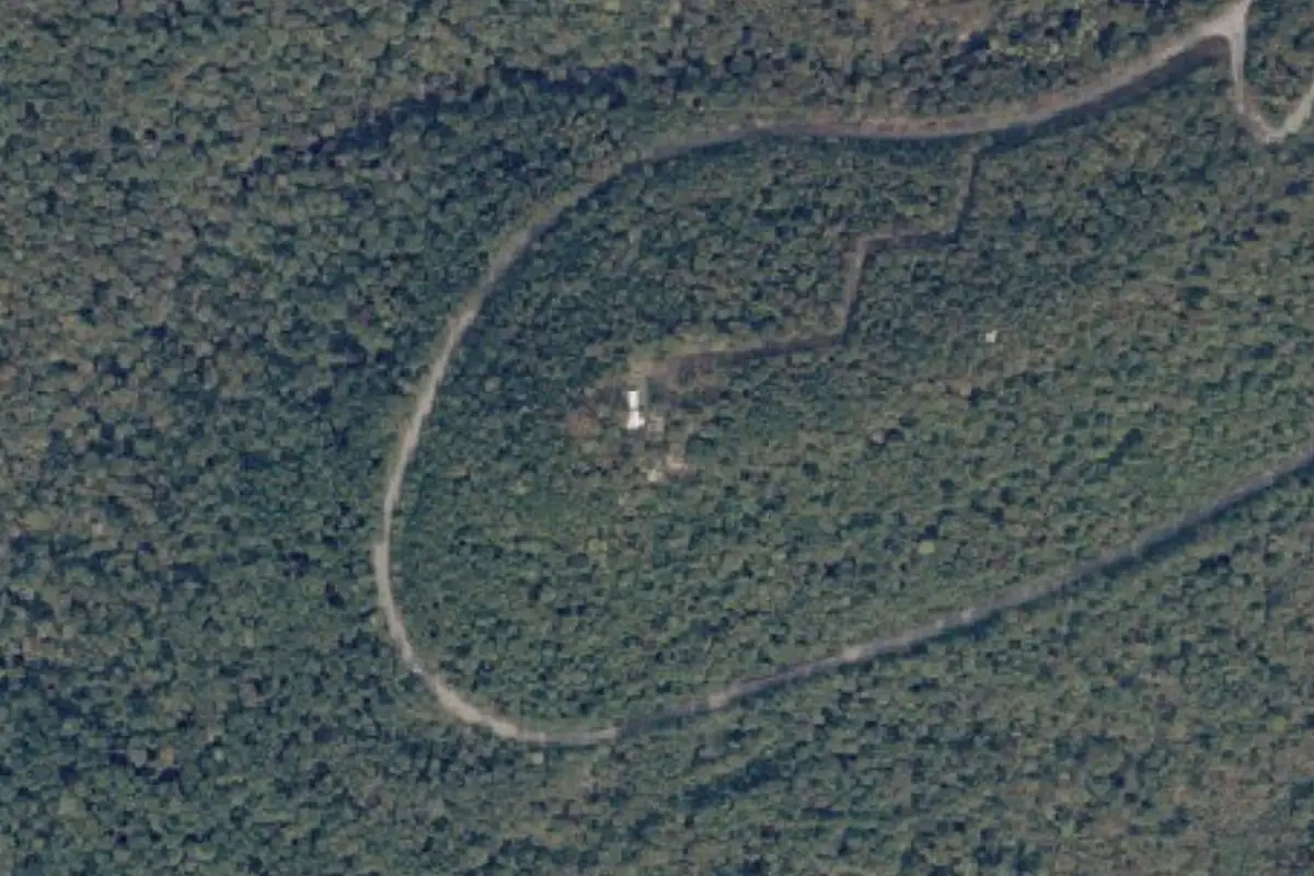 Foto aérea de la zona de Mortal Combat Area/ Mortal Combat boulders