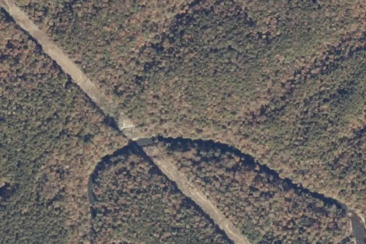 Aerial photo of the Roof Rock Area area