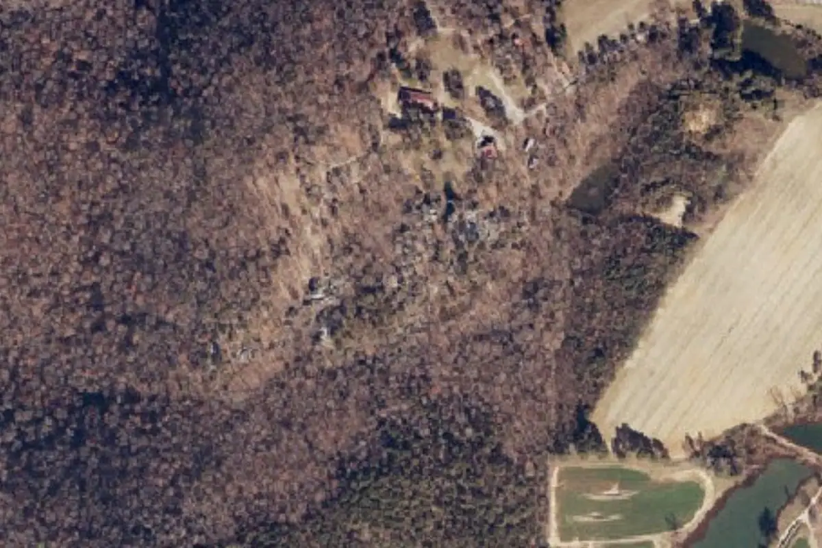 Foto aérea de la zona de The Middle/ Flow Area