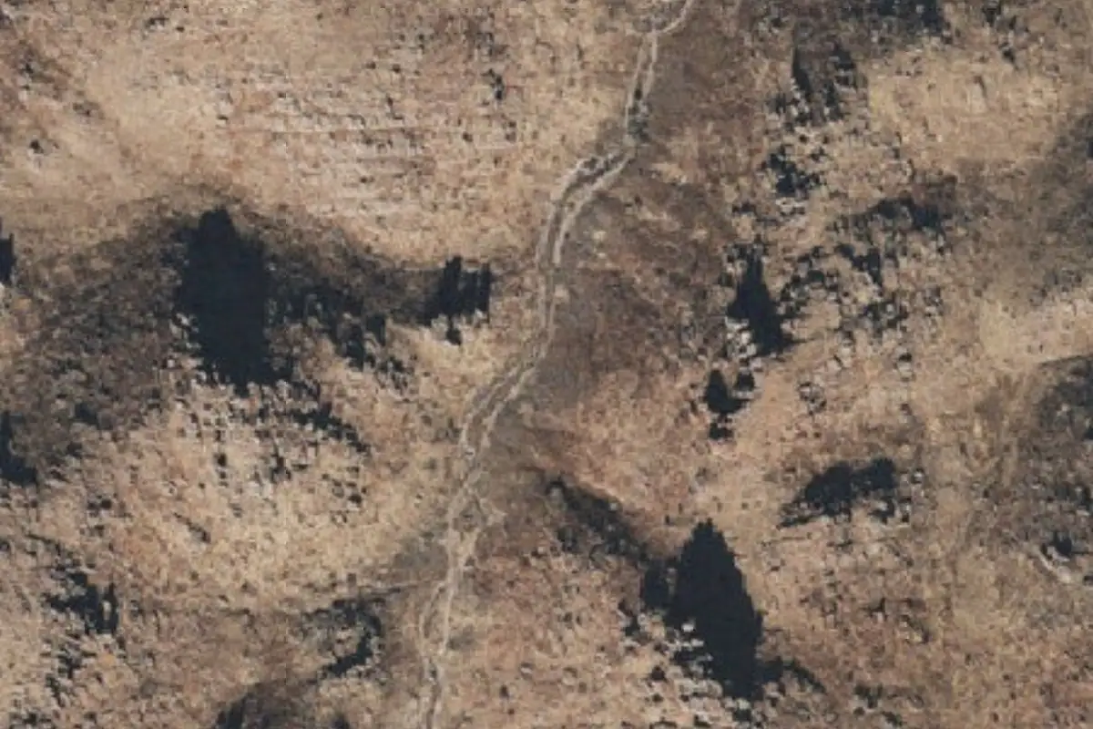 Aerial photo of the Godhead South area