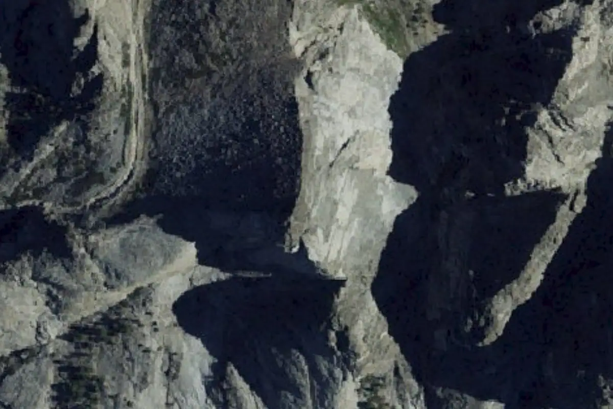 Aerial photo of the Castle Dome area