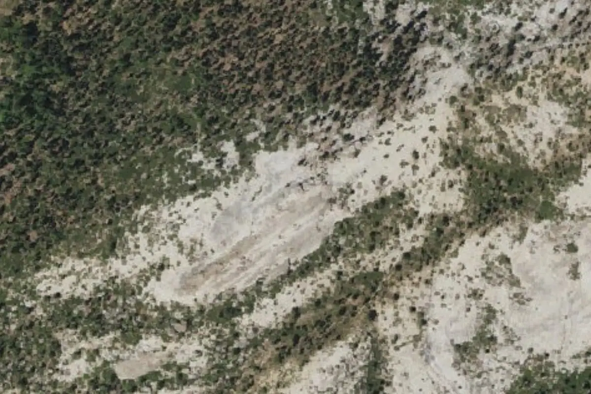 Foto aérea de la zona de Corduroy