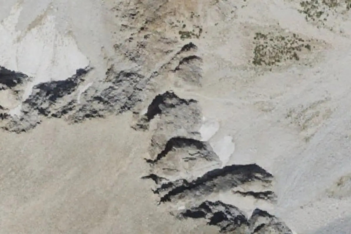 Foto aérea de la zona de Dana Plateau