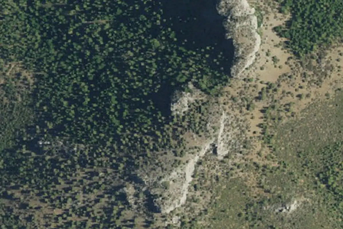 Foto aérea de la zona de Dr. Lu Wall