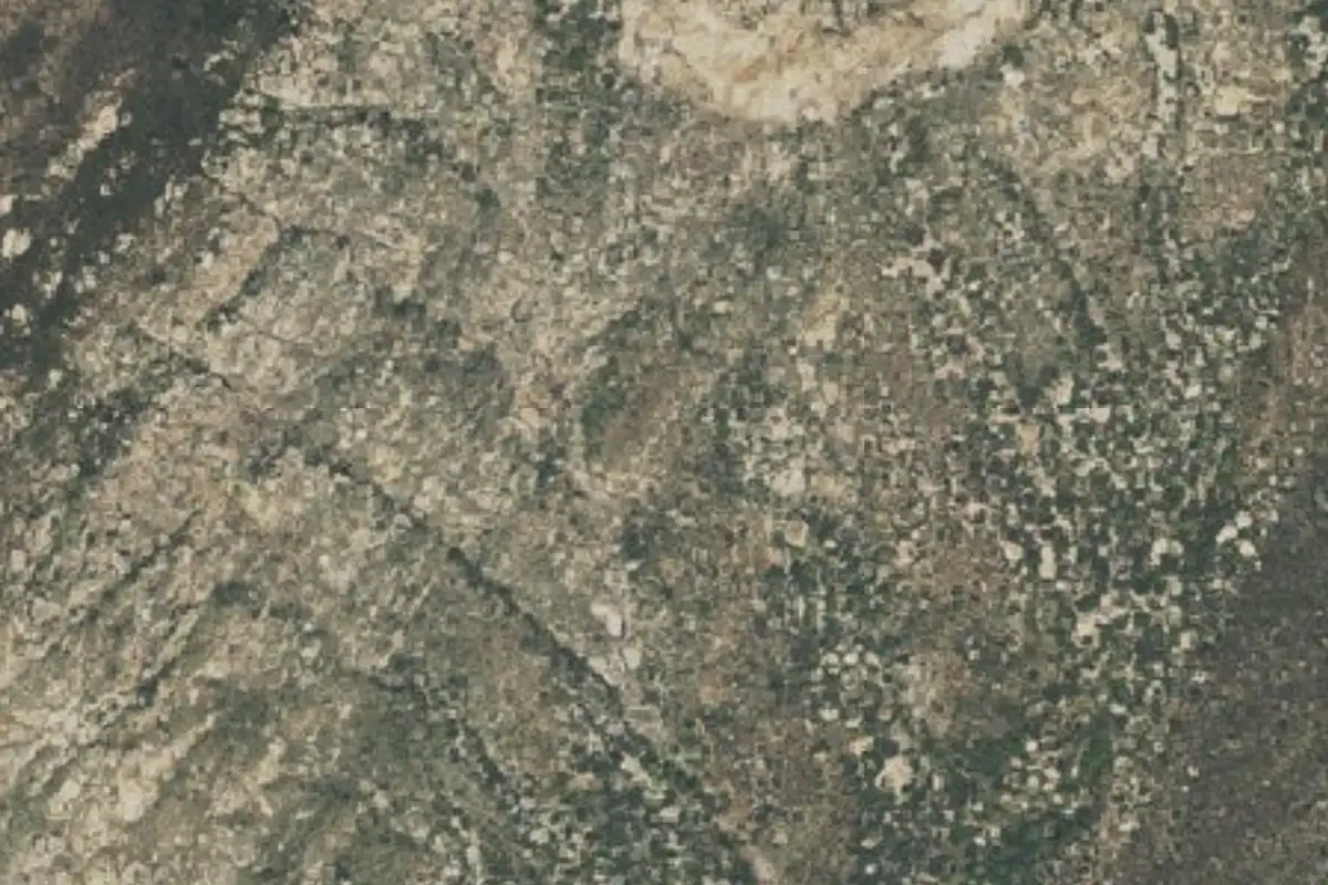 Foto aérea de la zona de ECM Trail Crags