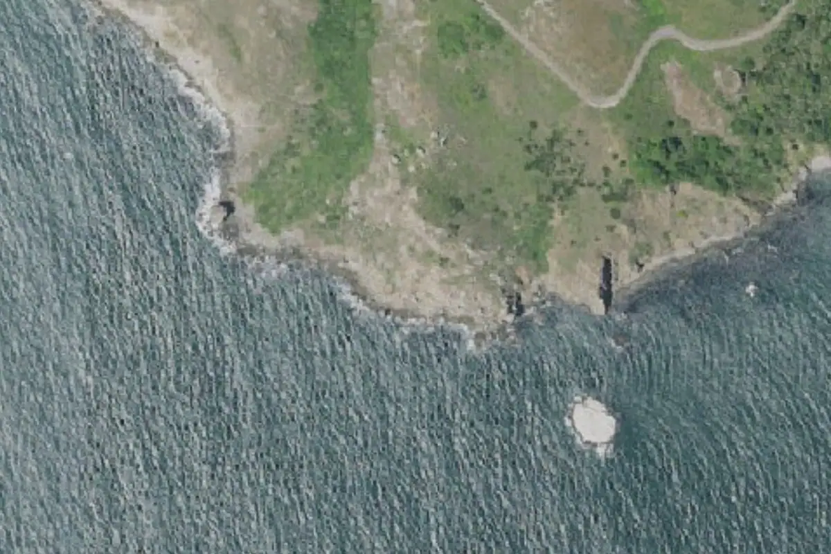 Aerial photo of the Endless Bummer area