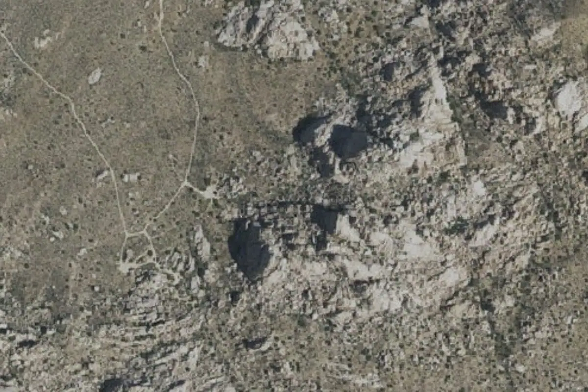 Aerial photo of the Granite Cove area