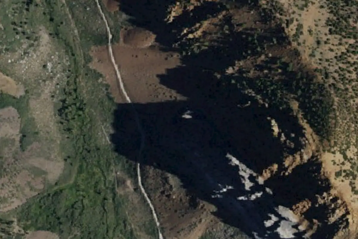 Aerial photo of the Laurel Canyon area