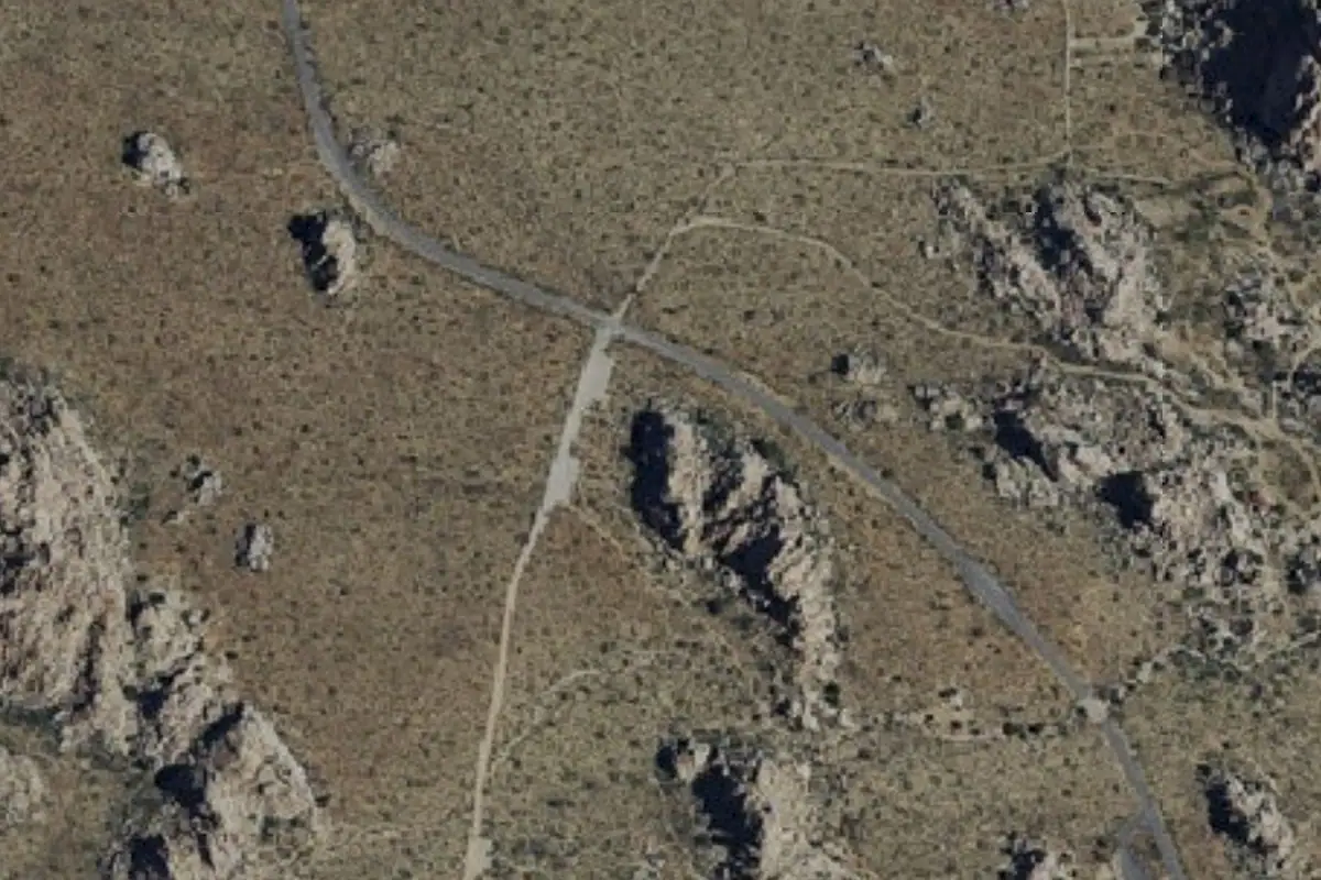 Foto aérea de la zona de Left Hand of Darkness