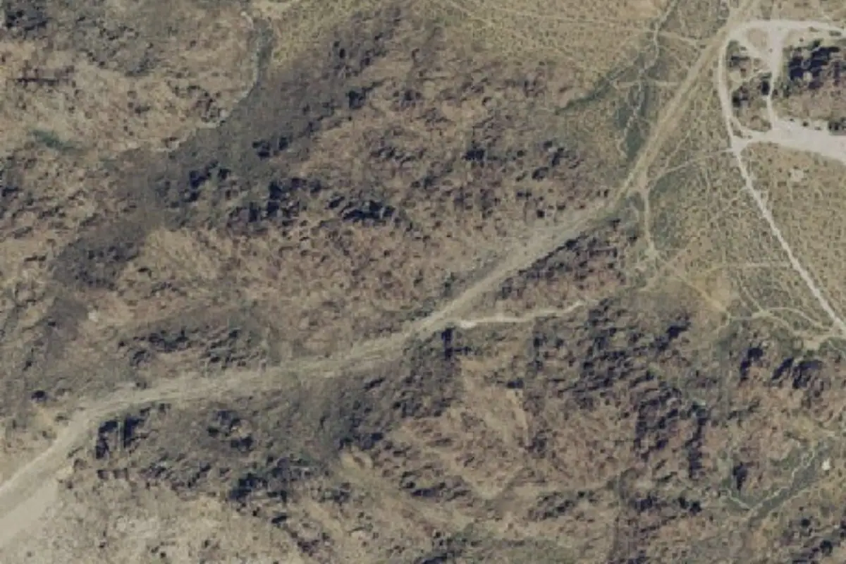 Foto aérea de la zona de Motley Mass