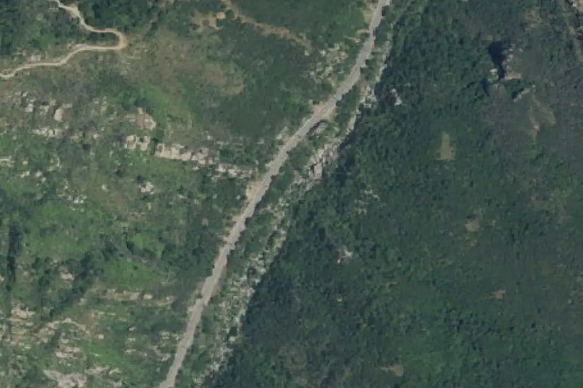 Aerial photo of the Picnic Area area