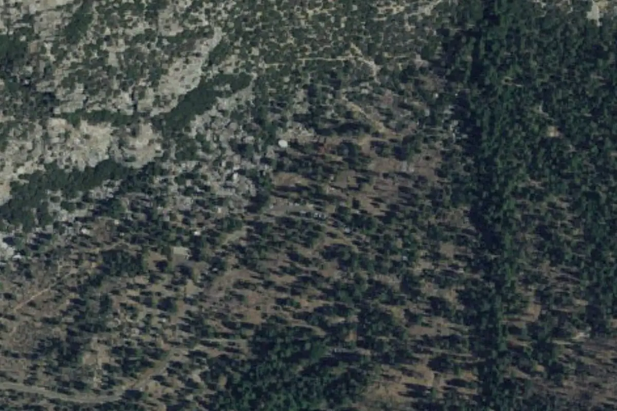 Foto aérea de la zona de Roads End