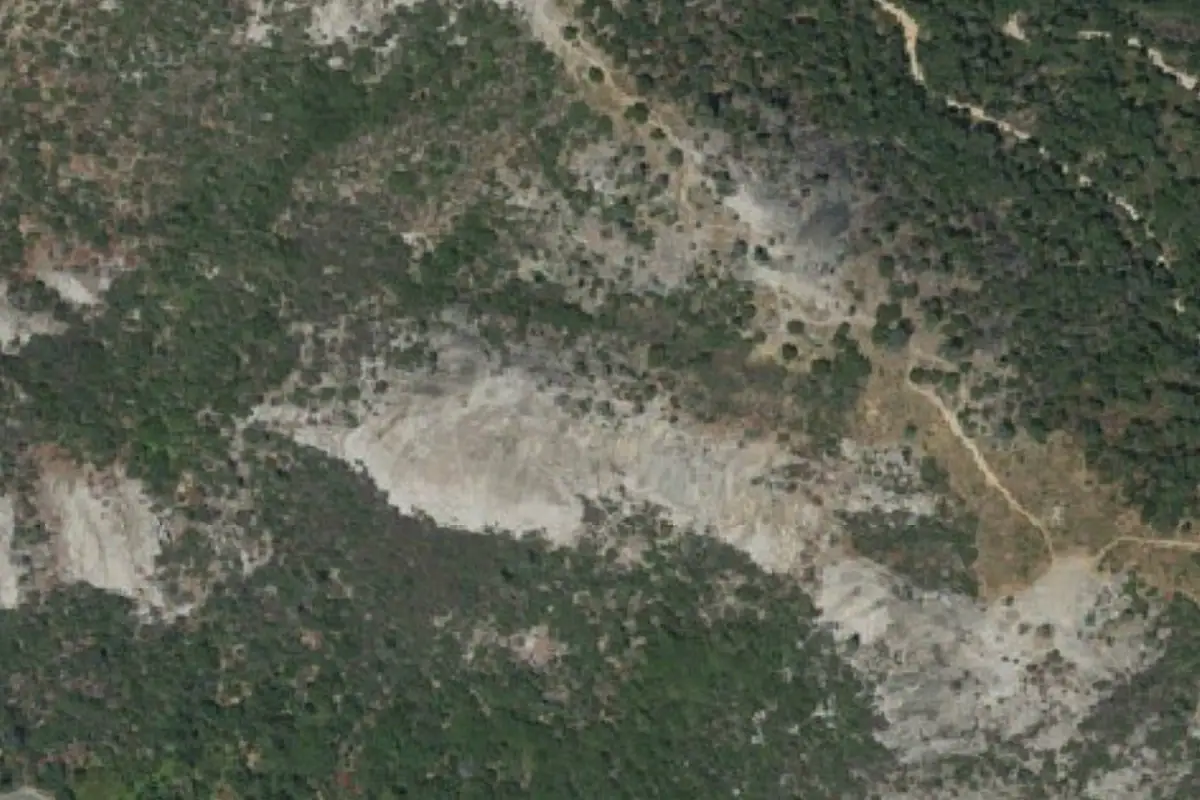 Foto aérea de la zona de Sunday Slabs