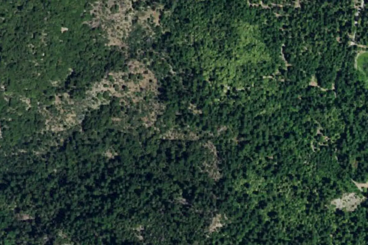 Foto aérea de la zona de The Sanctuary