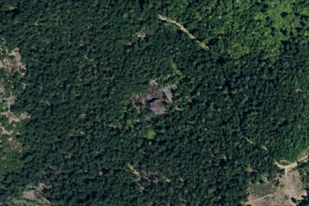 Foto aérea de la zona de The Satellites