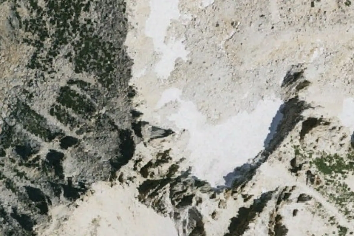 Aerial photo of the Tower Peak area