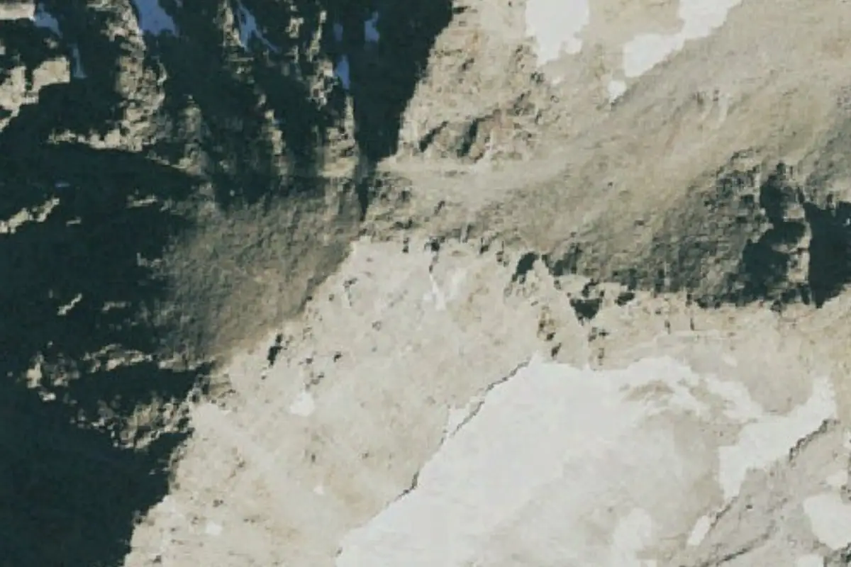 Foto aérea de la zona de Arapahoe Peaks