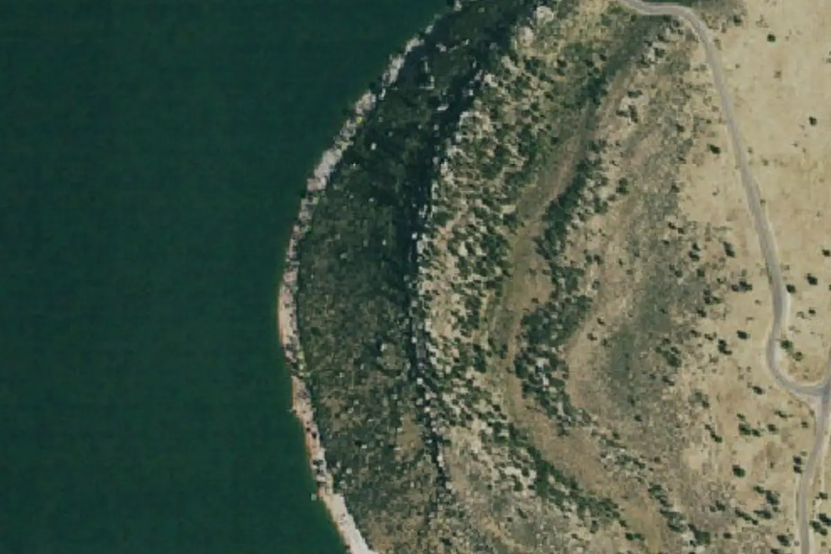 Aerial photo of the Classic Rock area