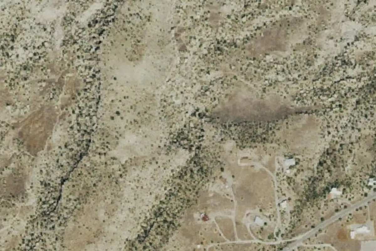 Foto aérea de la zona de East Side Bouldering