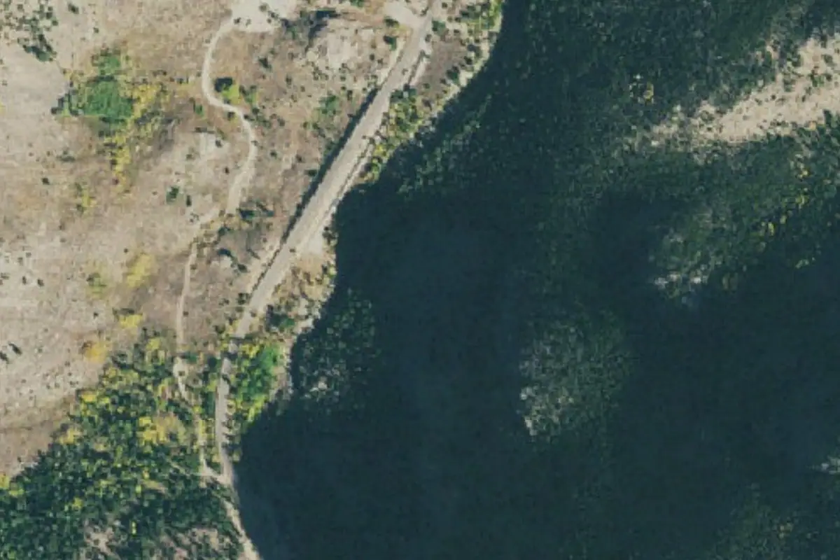 Aerial photo of the Gandalf Area area