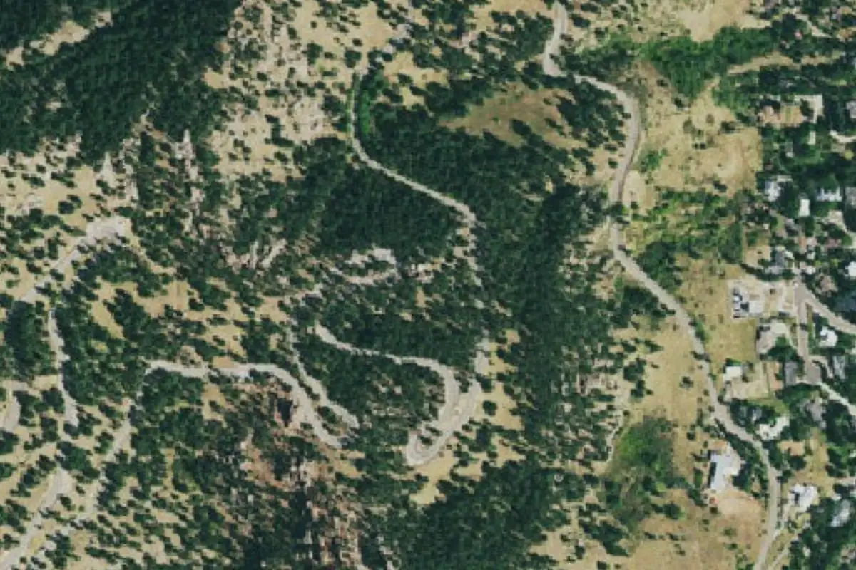 Foto aérea de la zona de Golf Club Boulder