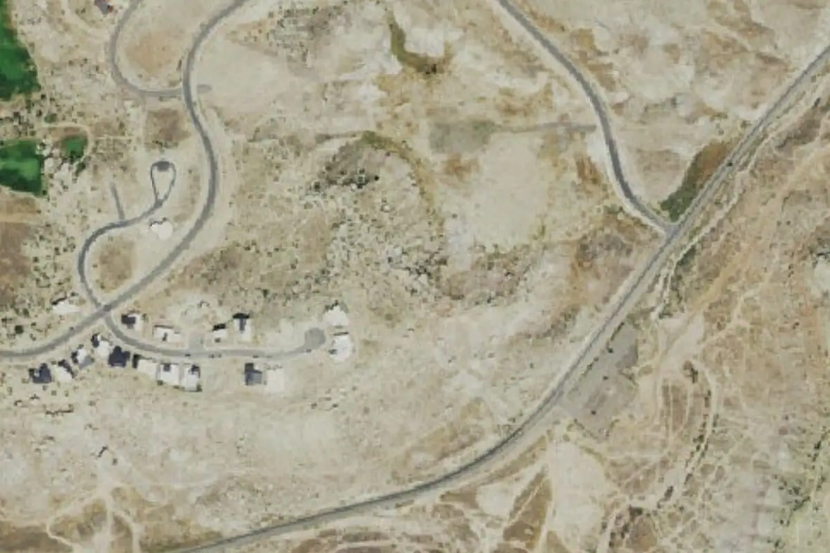 Aerial photo of the Hobo Castle Area area