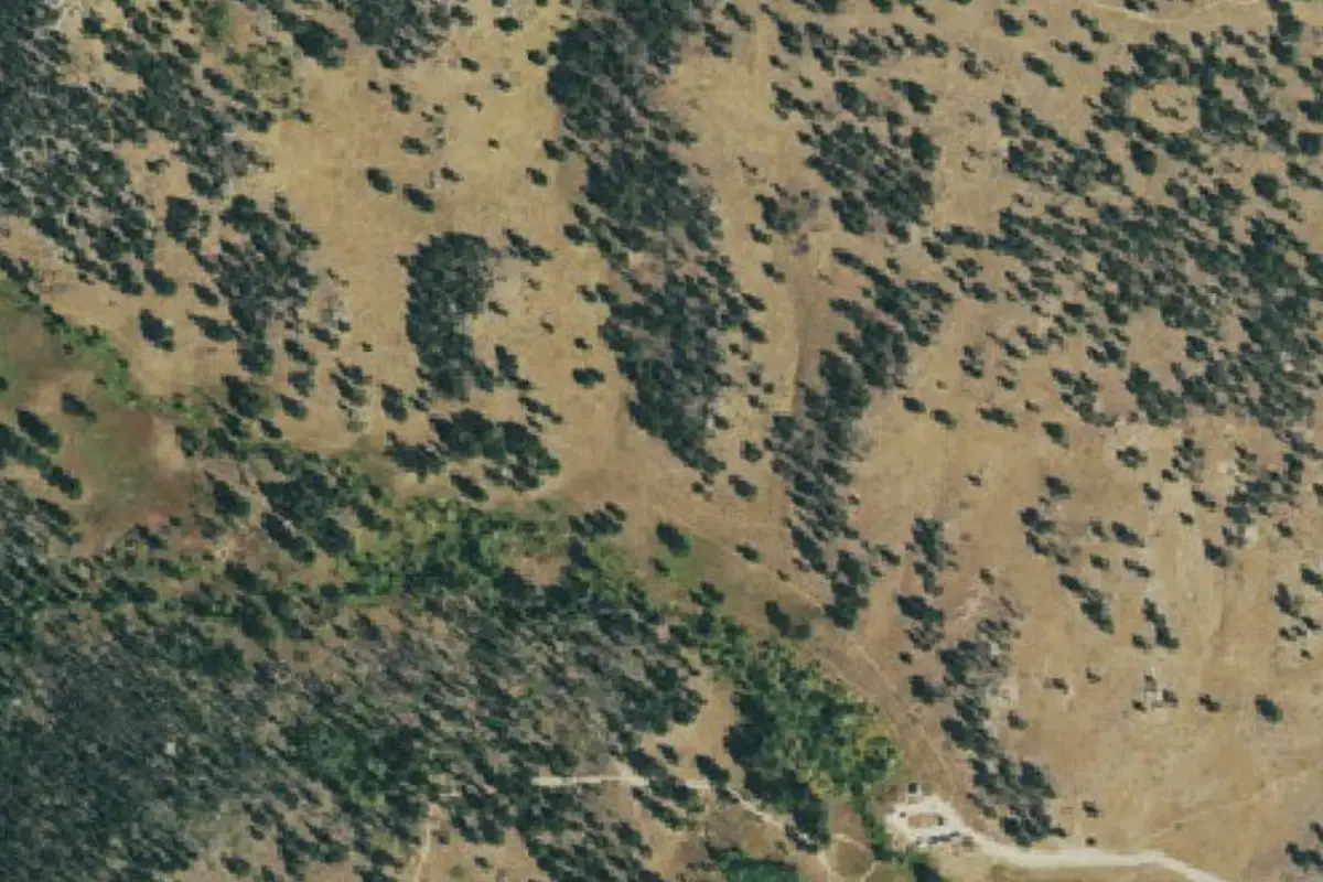 Foto aérea de la zona de The Gable