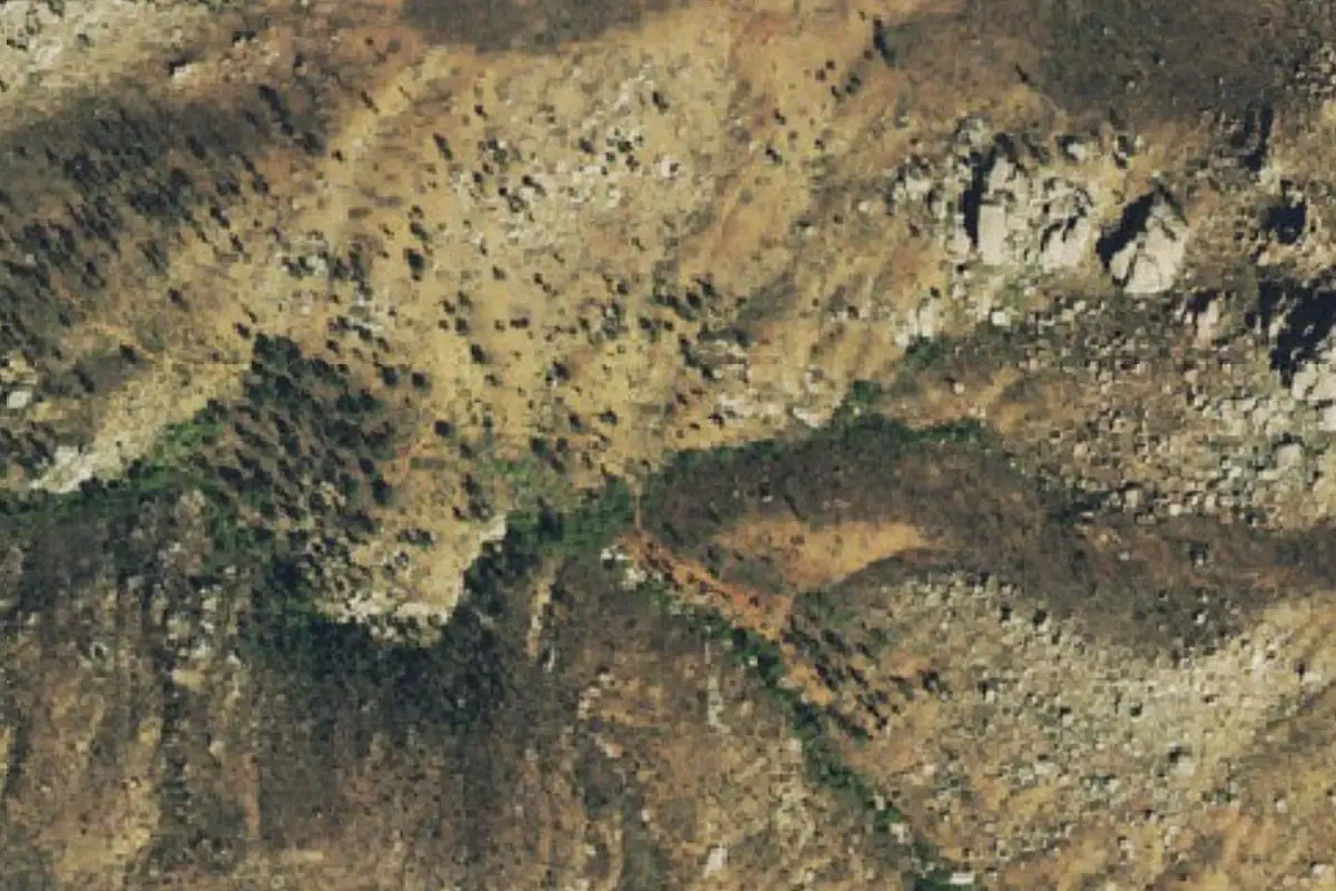 Foto aérea de la zona de The Great Googly Moogly