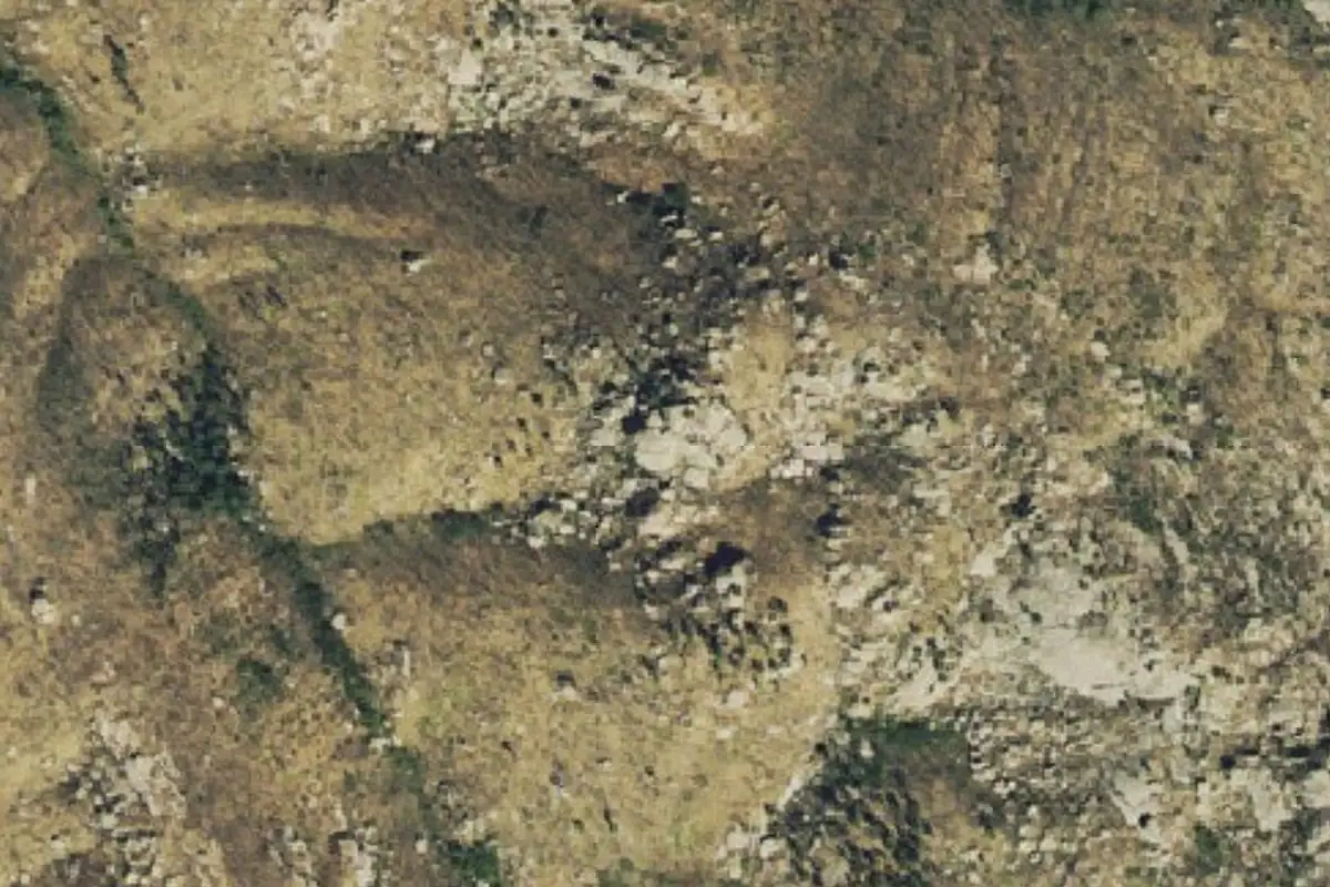 Foto aérea de la zona de The Infidel