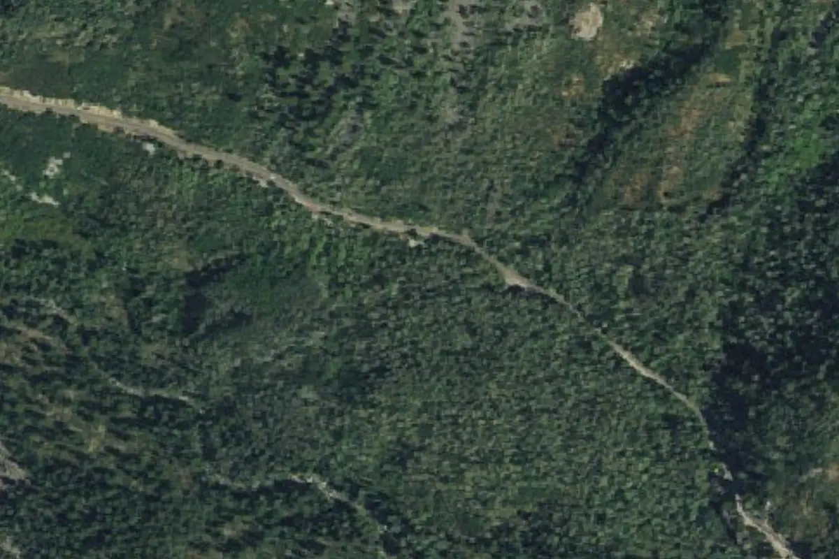 Aerial photo of the Wall Walls West area