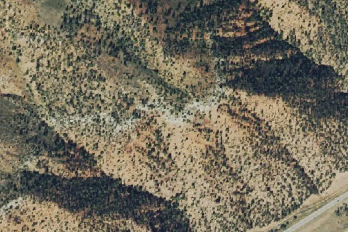Foto aérea de la zona de Wolcott Spire