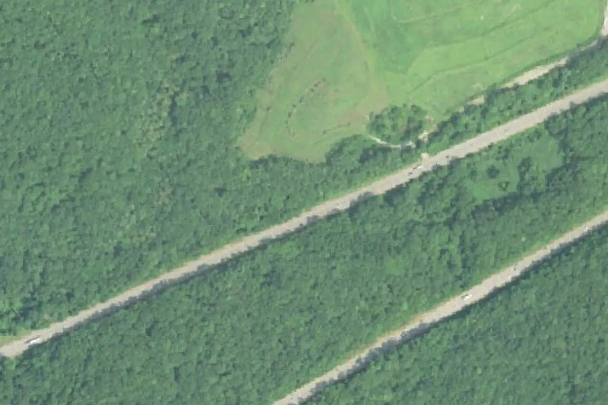 Aerial photo of the The Rift Valley area