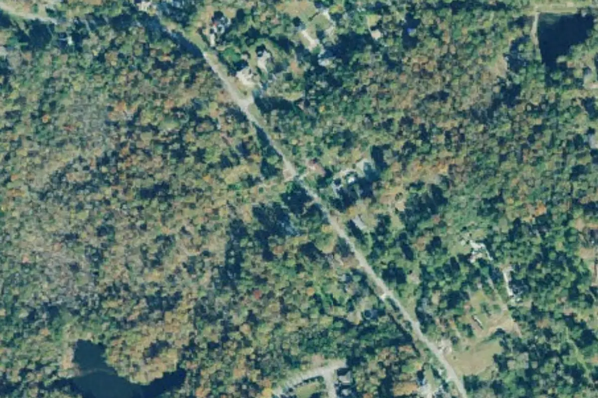 Aerial photo of the Beam Me Up Scotty Area area