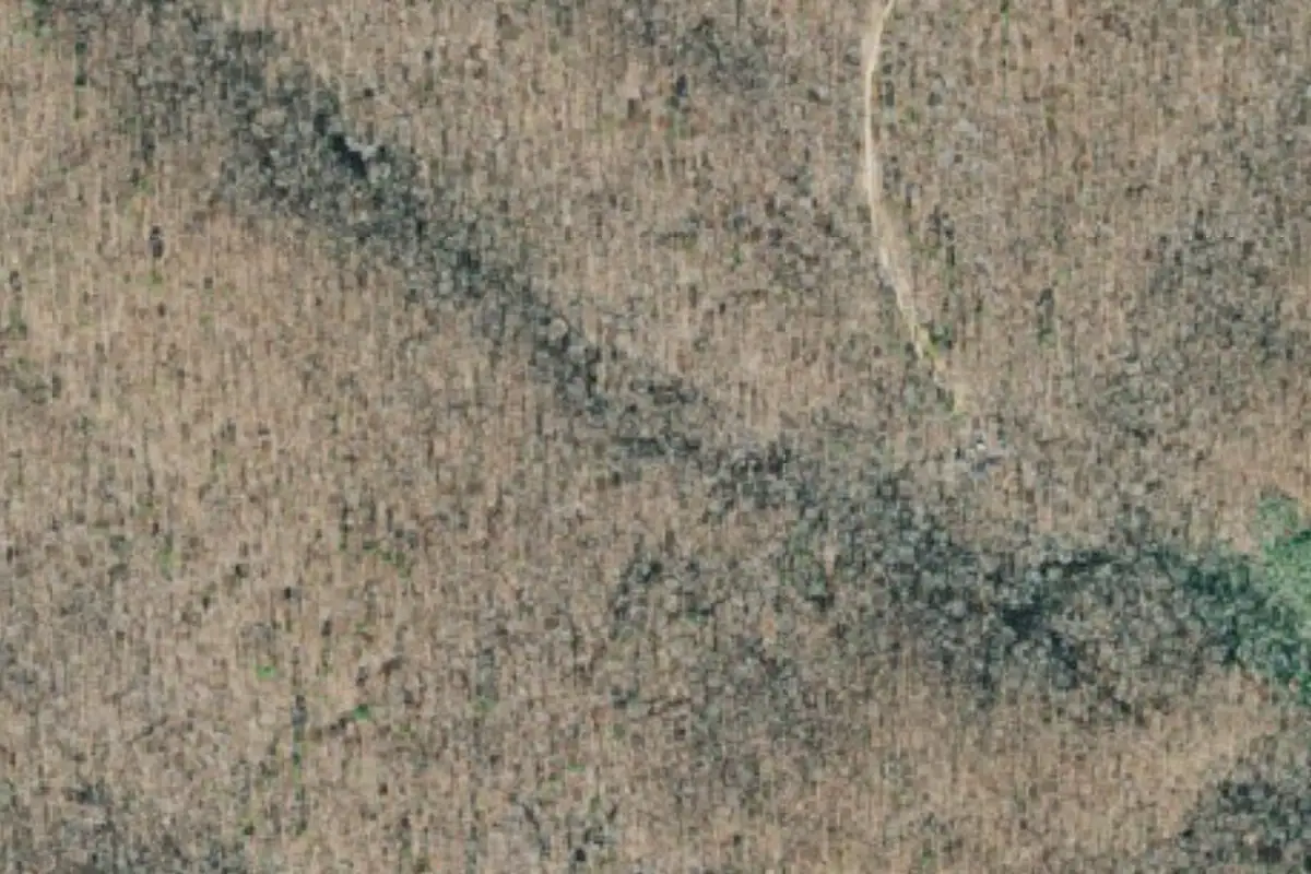 Aerial photo of the Tao Boulder area