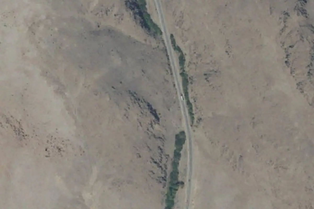 Foto aérea de la zona de Rattlesnake Station