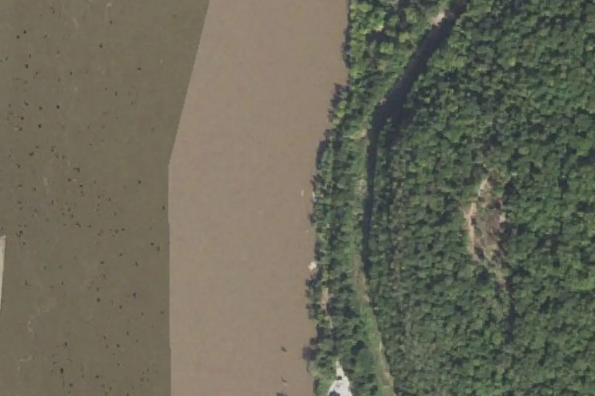 Foto aérea de la zona de C: Picnic Boulders