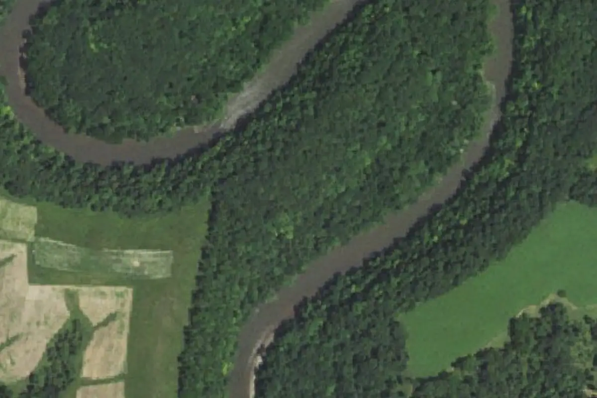 Foto aérea de la zona de The Waystation
