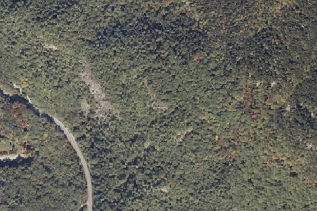 Foto aérea de la zona de 06. Skyline Crag