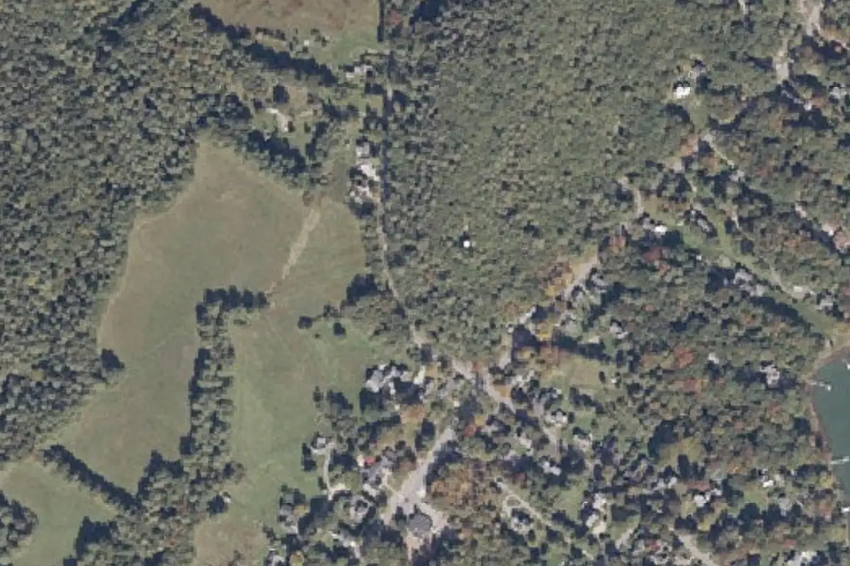 Foto aérea de la zona de 4. Grand Slab Area (aka "Home Base")