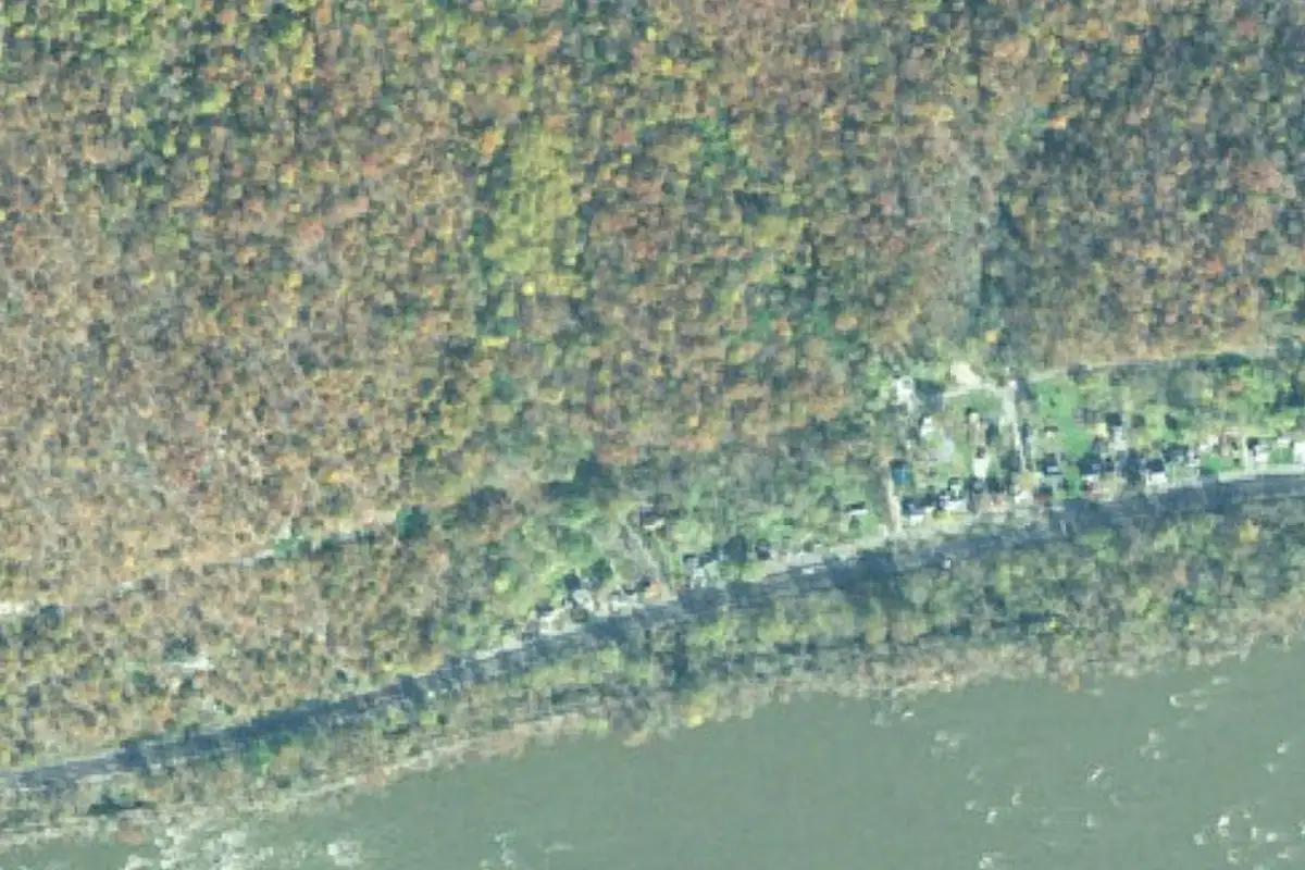 Foto aérea de la zona de Outlying Area