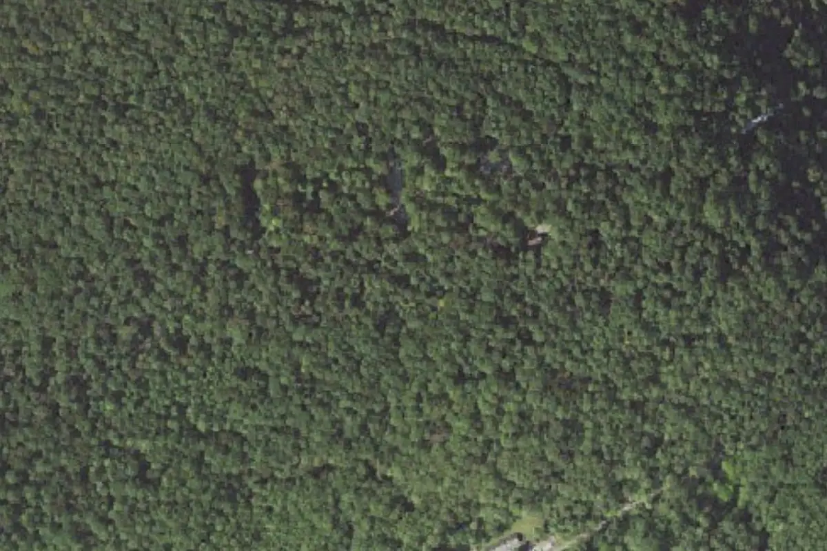 Foto aérea de la zona de Parking Lot Boulder