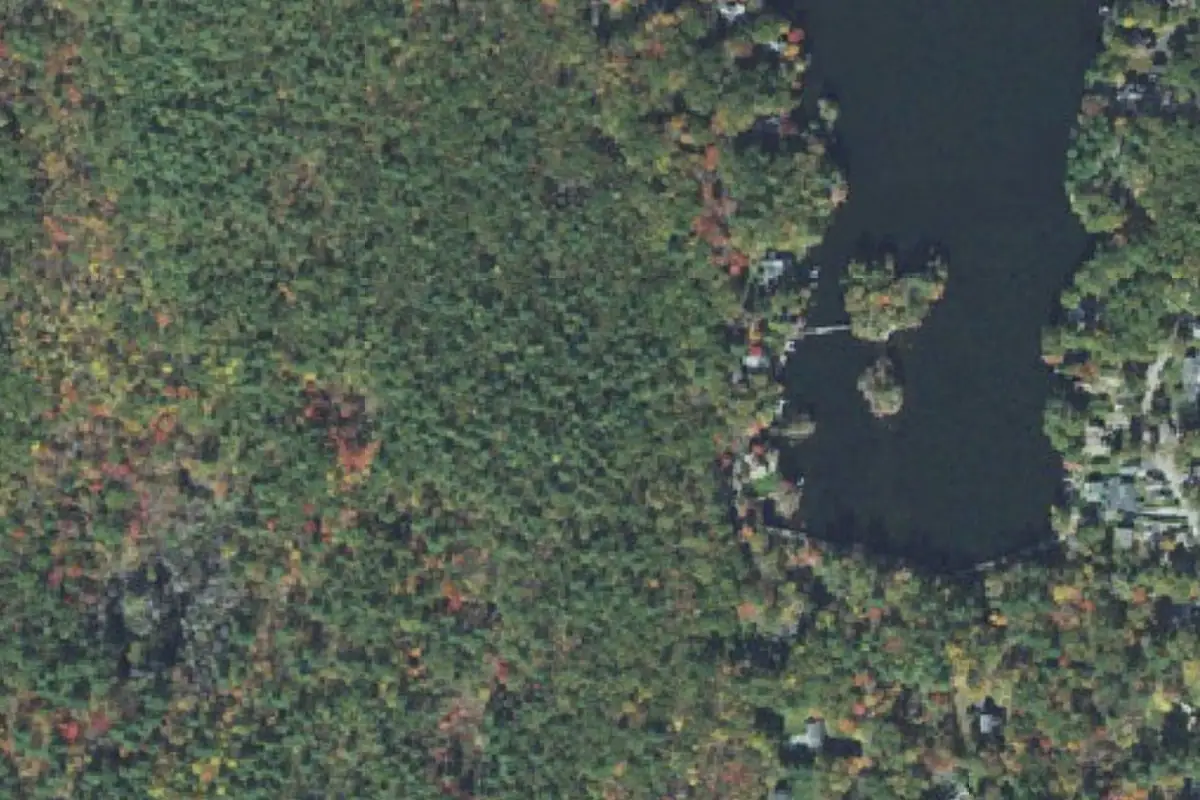 Foto aérea de la zona de Peppercorn Hill Southeast