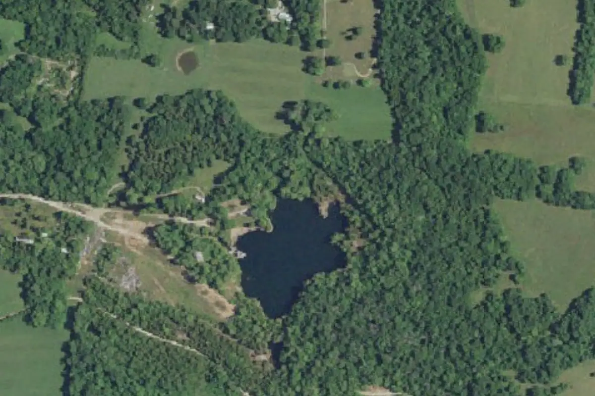 Aerial photo of the North Face area
