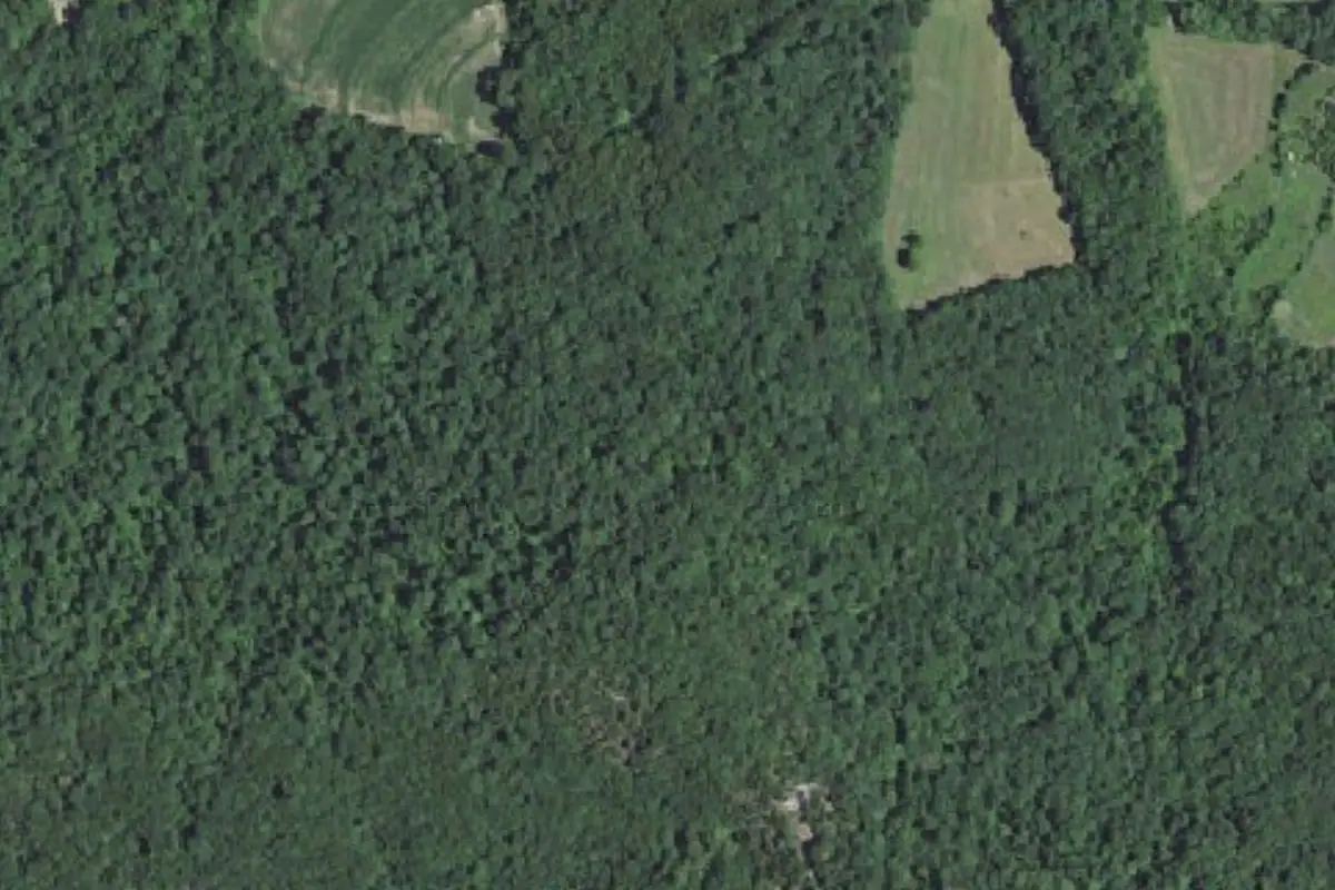 Aerial photo of the Rasberry Ridge area