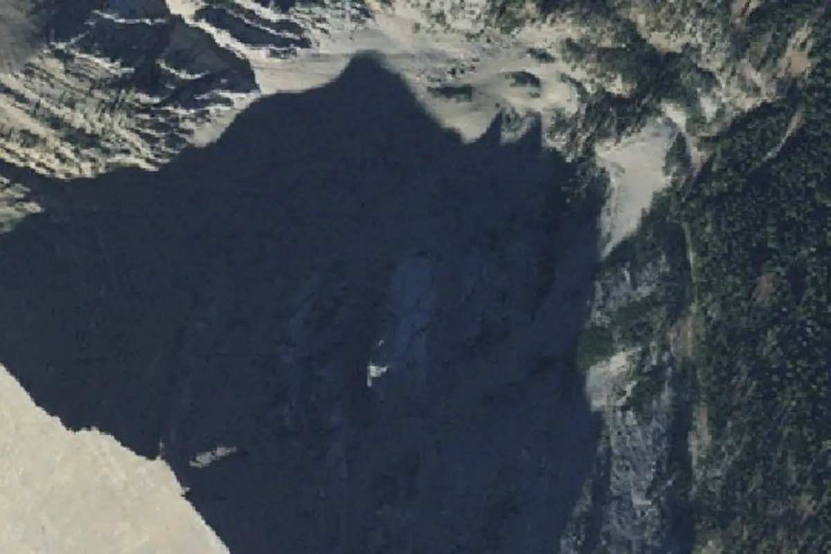 Aerial photo of the Airplane Bowl area