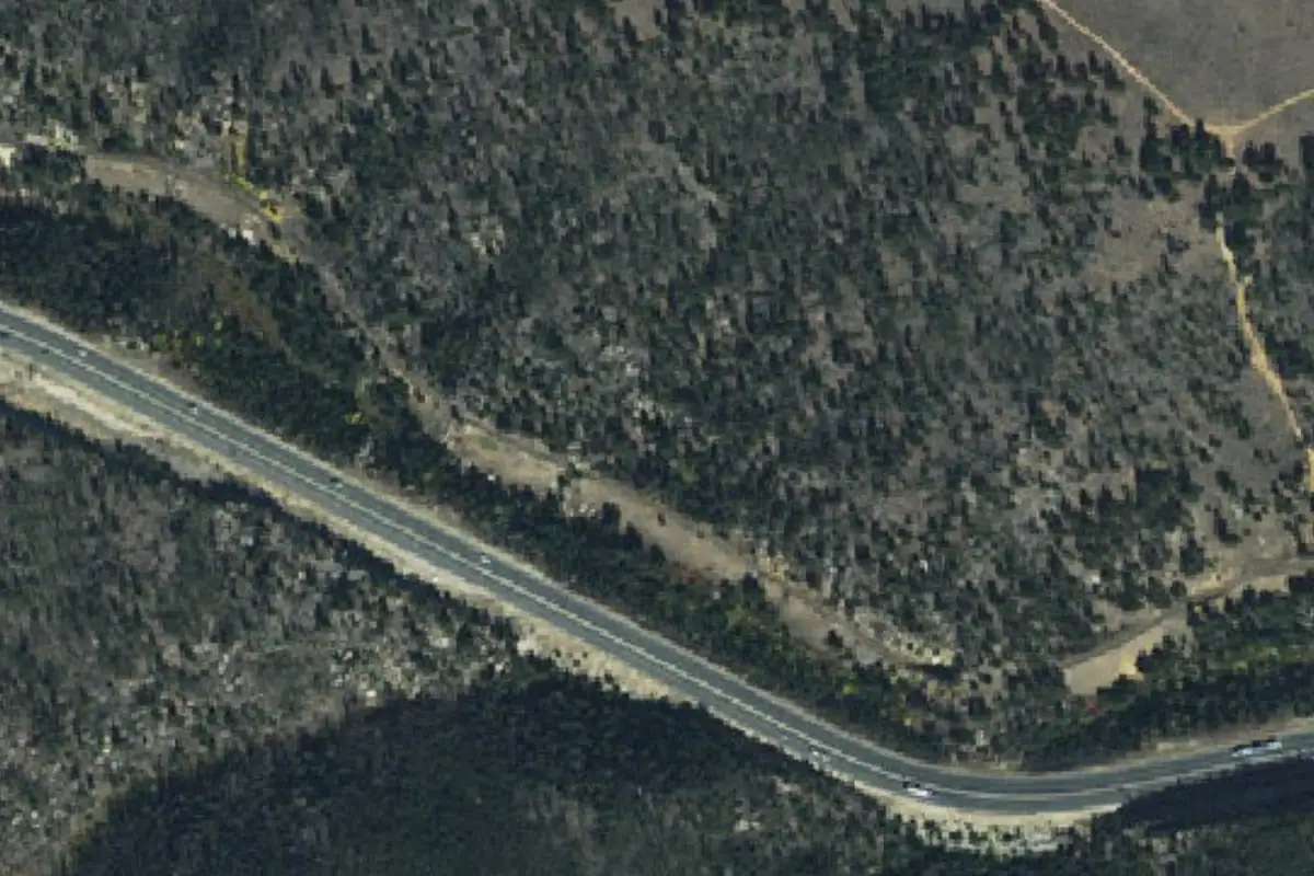 Aerial photo of the Tunnel Area area