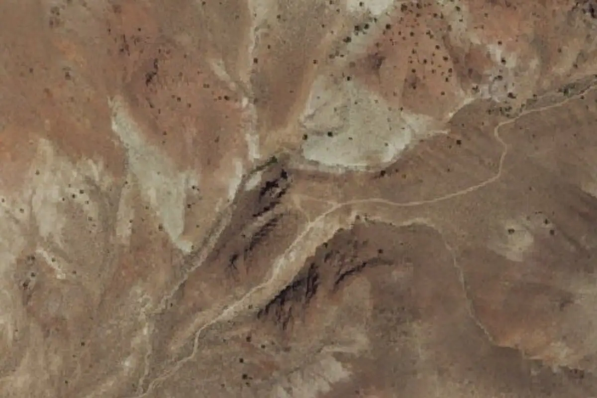 Aerial photo of the Pyramid Lake Area area