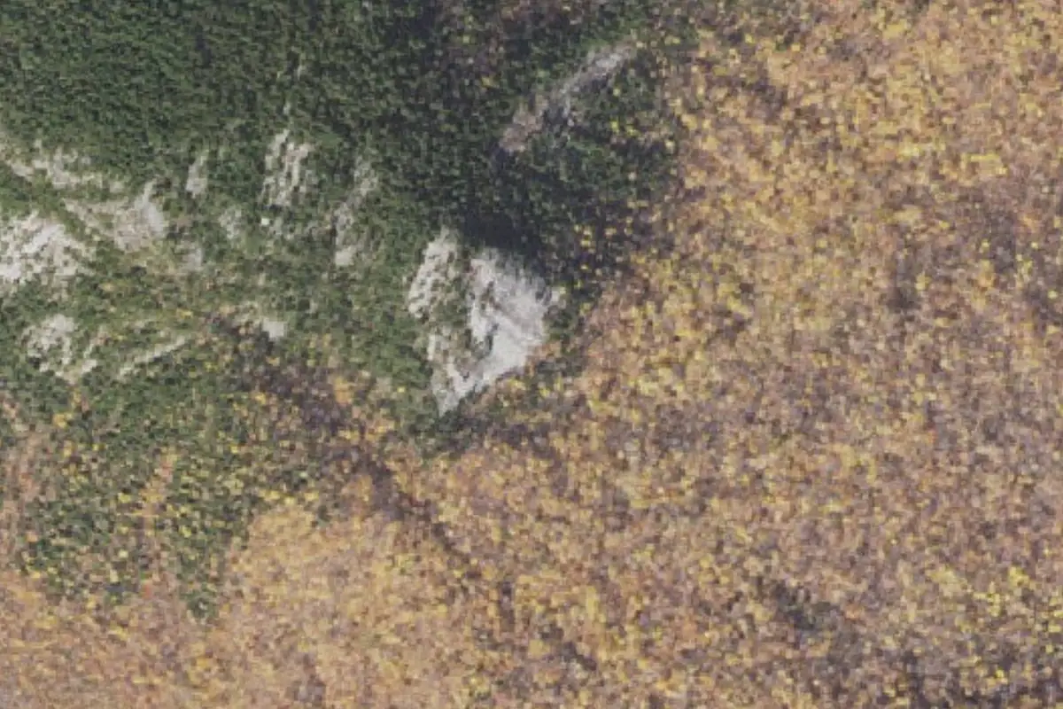 Foto aérea de la zona de 11. Pine Mountain