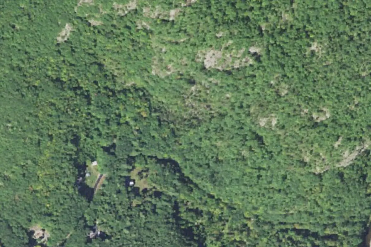 Aerial photo of the Block Area area