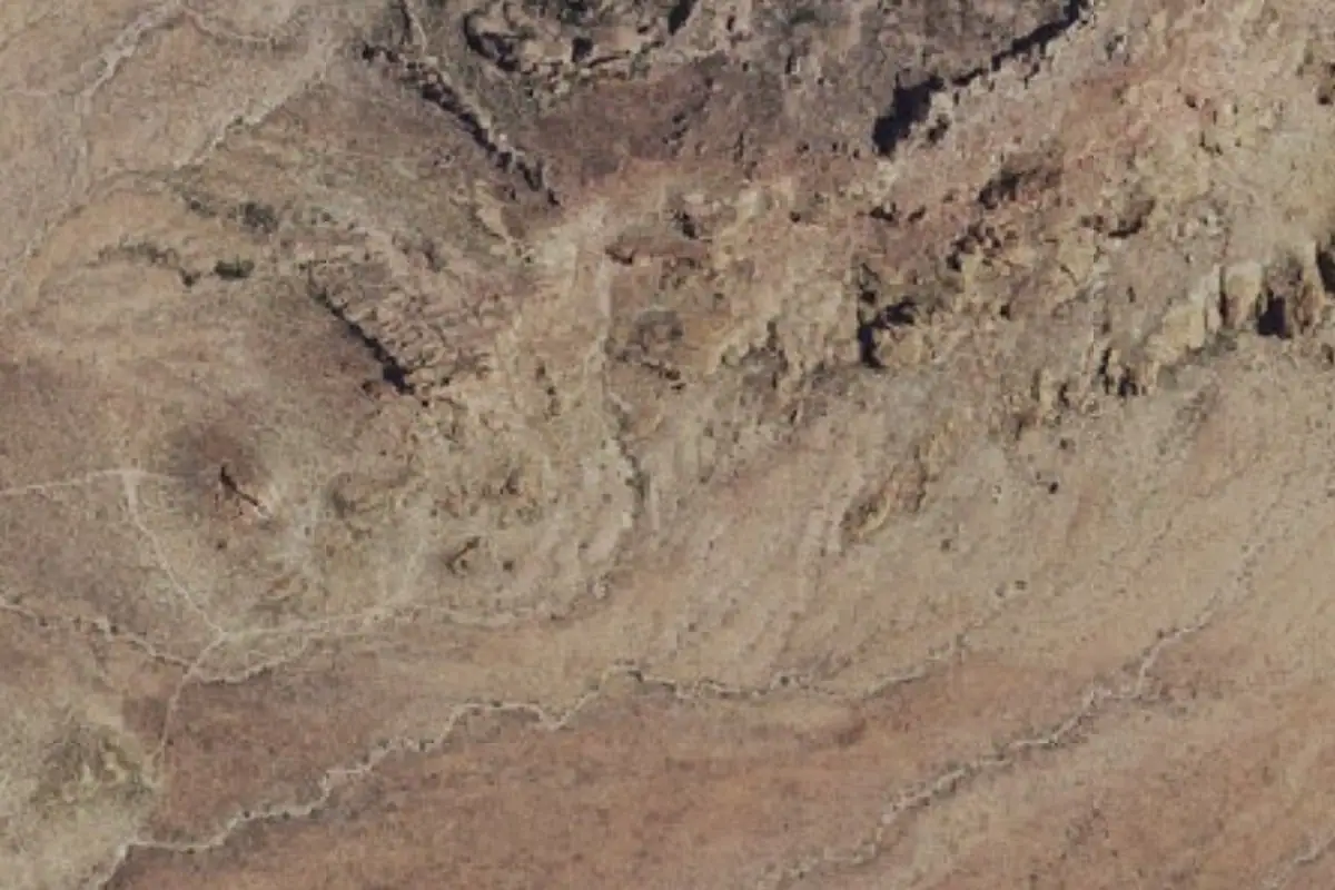 Aerial photo of the Pena Blanca area